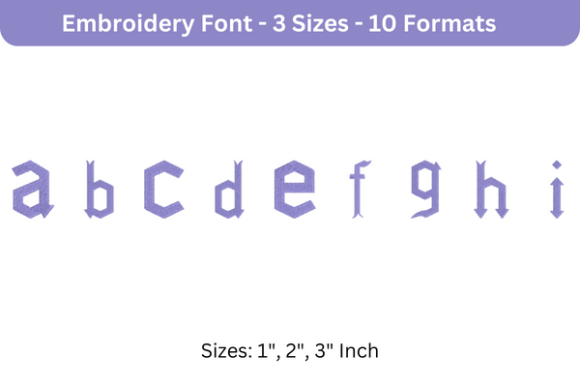 Arrowhead Lake Font Lowercase a to I Review