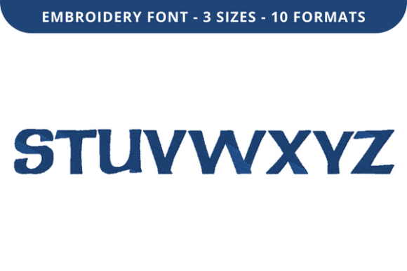 Bobbin Hood S to Z Embroidery Font Review