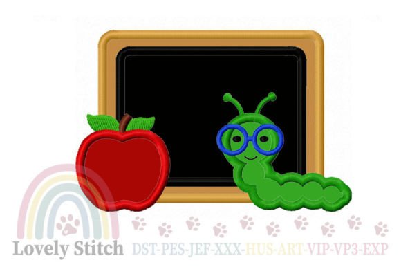 Bookworm Applique Embroidery Review