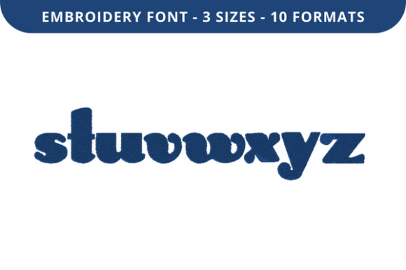Bunny Ears S to Z Embroidery Font Review