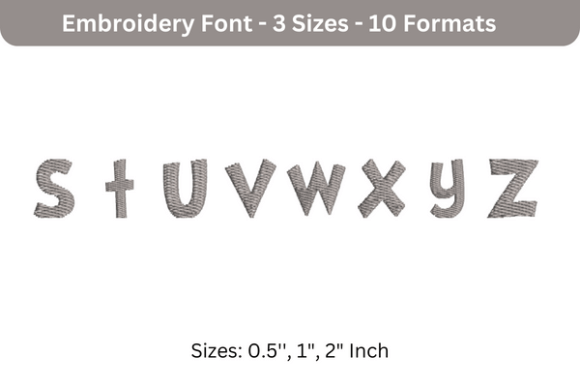 DrSue Font Lowercase S to Z Review