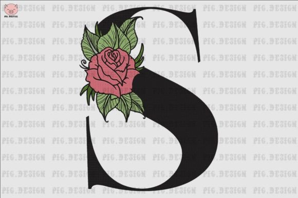 Flower Rose Font S Review for Personalized Gifts