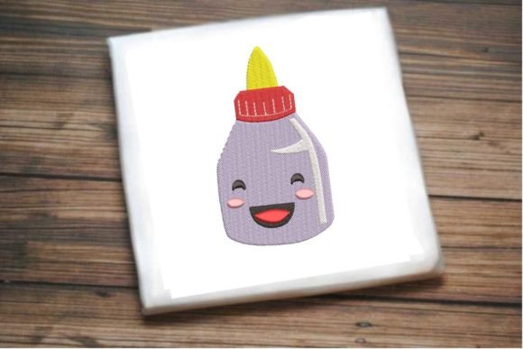 Review: Kid Glue Bottle Embroidery Design