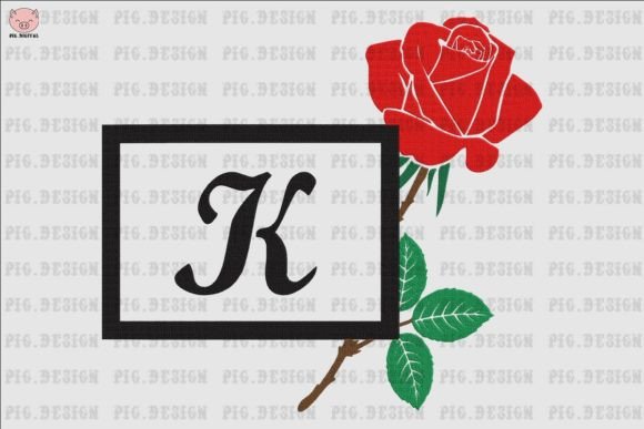 Rose Font K Embroidery Review