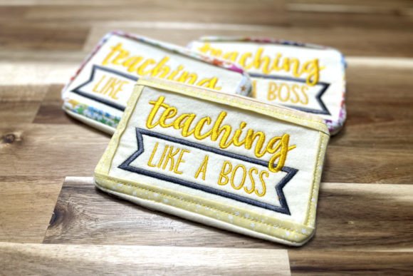 Teaching Mug Rug ITH Applique Review